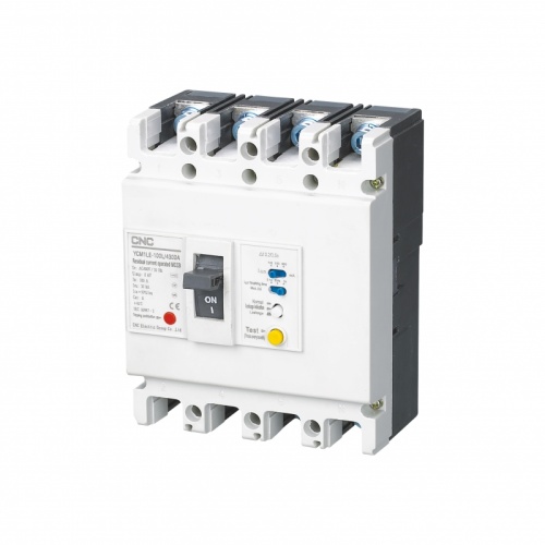 Диф. автомат в литом корпусе YCM1LE 125L 125А 4P 100-300-500мА 35кА | код B000191 | CNC