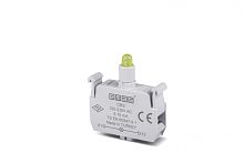 CBS Блок-контакт подсветки с желтым светодиодом 100-250 В перем. тока | код CBS | EMAS