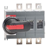 Выкл. нагрузки OT160EV03P, 160A 3P видимый разрыв с выносной блок. рукояткой OHB65J6 и осью OXP6X210 | код 1SCA120514R1001 | ABB