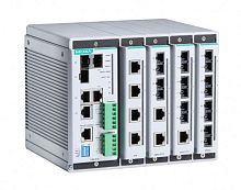 Шасси коммутатора EDS-619-T Compact managed Ethernet switch, 4 slots for 4-port fast Ethernet, total up to 16+3G ports, t:-40/+7 | код 00-06031653 | MOXA