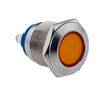 Сигнальная лампа IP67,желтая, 220В AC, MT67-LED220Y | код 107369 | MEYERTEC
