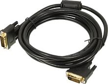 Кабель DVI-D (m) DVI-D (m) 3м феррит.кольца черный | код 699306 | NONAME