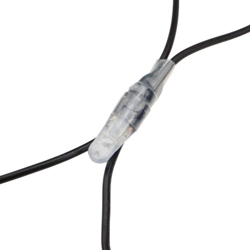 Гирлянда светодиодная "Сеть" 2х1.5м 288LED мультиколор 24Вт 220-240В IP65 провод ПВХ черн. Neon-Night 215-029 фото 4