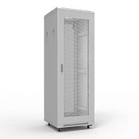 19 Напольный шкаф Rexant серии Standart 42U 800х1000 мм, передняя и задняя дверь перфорация, RAL 7035 (состоит из 2 частей) | код 04-2336 | REXANT