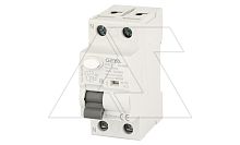 УЗО GYL9-2P-40A-30mA, 2P, 40A, 6 kA, 30mA, тип A, 2M | код GYL92P40A30 | GEYA