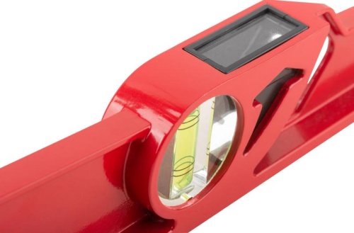 Уровень ''Хард'', 2 глазка, литой усиленный профиль, фрезерованная рабочая грань, с зеркалом, 600 мм | код 18596 | FIT фото 7