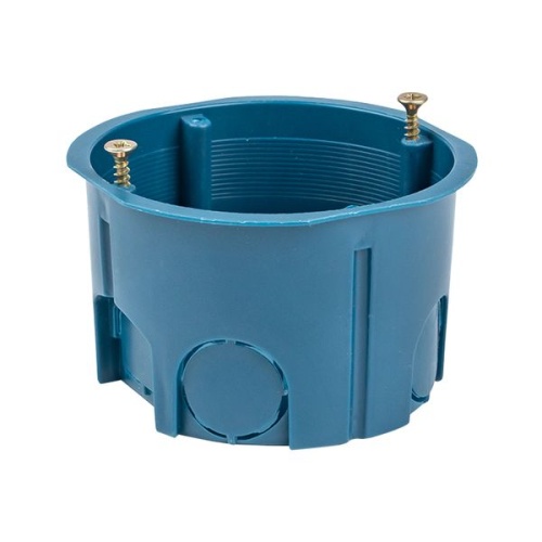 Коробка установочная КМТ-010-033 для твердых стен (71х45) с саморезами IP20 розничный стикер PROxima | код plc-kmt-010-033-r | EKF фото 2