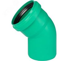 Отвод ливневой канализации 110х45 град. | код 771320 | Ostendorf