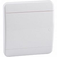 Распределительный шкаф OptiBox P 8 мод., IP41, встраиваемый, пластик, непрозрачная дверь | код. 117944 | КЭАЗ