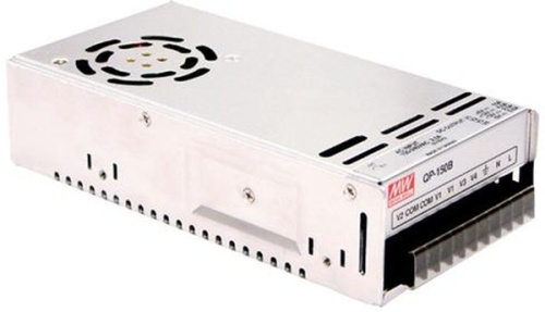 Источник питания AC-DC, 150Вт, вход 90…264V AC, 47…63Гц /127…370В DC, выход1: +5В/3…15A, выход2: +3.3В/0…15A, выход3: +12В /0.4…5A, выход 4: -12В/0…1A, изоляция 3000В AC, в кожухе 199х99х50мм, -10…+60С | код QP-150-3B | MeanWell
