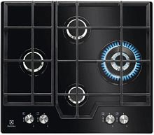 Газовая варочная поверхность Electrolux KGG6456K черный | код 1845763 | ELECTROLUX