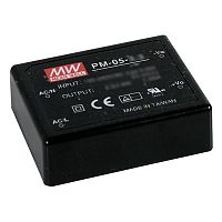 Источник питания AC-DC, 5 Вт, вход 85...264В AC 47...440 Гц, 120...370B DC, выход 15В/0,33А, изоляция 4000В AC, в кожухе 62,85х50х19,7мм, -20...+70C | код PM-05-15 | MeanWell