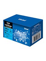 Гирлянда LED ULD-S1000-100/DTA WHITE IP20 10м 100 диодов бел. свет провод прозр. Uniel UL-00007201