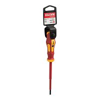 Отвертка Master SL4x100 мм 1000В Basic | код sl-4-100-mas-in | EKF