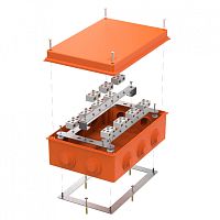 Коробка огнестойкая для о/п 40-0330-FR6.0-4-22-Р Е15-Е60 RAL2004 260х175х90 (7 шт/кор) Промрукав | код 40-0330-FR6.0-4-22-Р | ПРОМРУКАВ