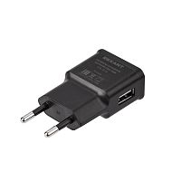 Сетевое зарядное устройство REXANT USB, 5V, 2.1 A, черное | код 16-0274 | REXANT