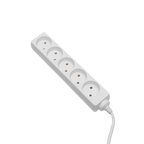 Удлинитель 5х5м без заземл. 10А IP20 S 5х5 2.2кВт Volsten 9307 фото 2