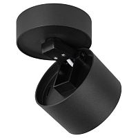 Подсветка декоративная под лампу Gx53 алюминий цвет черный OL12 GX53 SBK ) | код Б0049034 | ЭРА