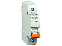 Модульный автоматический выключатель ВА63 1 полюс, 40А, х-ка C | код. 11207 | Schneider Electric 