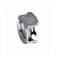 Клапан обратный нержавеющая сталь осевой 275I 20 Ру40 Тмакс 300С межфланцевый диск нерж | код 275I020E51 | Zetkama