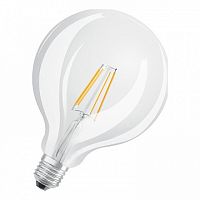 светодиодная лампа PARATHOM CL GLOBE125, филаментная, 4,5W (замена 40Вт), теплый белый свет | код. 4052899972797 | OSRAM