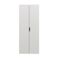 Дверь двойная сплошная IT-CQE 1400x800, RAL7035 | код RGITCPED1480 | DKC