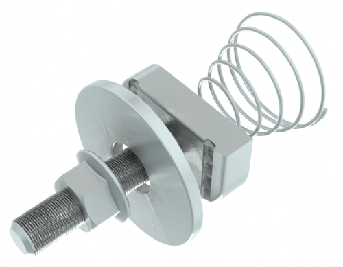 Комплект соед. с конусной пруж. для STRUT-профиля М12х50 IEK | код CMZ13-SCS-12-050 | IEK