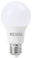 Лампа светодиодная LL-R-A60-9W-230-4K-E27 (груша, 9Вт, нейтр., Е27) Ресанта, , Шт | код 76/1/14 | РЕСАНТА