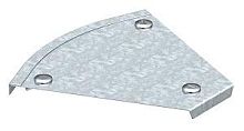 Крышка угловой секции 45град. 300мм горячий цинк | код 7132006 | OBO Bettermann