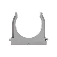 Крепеж-клипса для трубы 40 мм, серая (30 шт./уп.), REXANT | код 28-0140-2 | REXANT