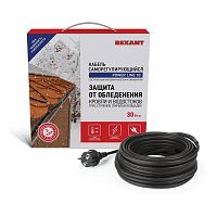 Кабель греющий саморегулирующийся REXANT POWER Line 30SRL-2CR, 4 м/120 Вт | код 51-0651 | REXANT