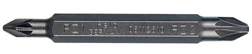 Бита двухсторонняя серия Industrial PZ2/PZ2, 60 мм | код 6122610 | FELO