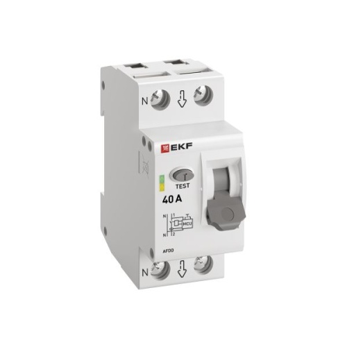 Устройство защиты от дугового пробоя (УЗДП) 1P+N 40А PROxima | код afdd-2-40-pro | EKF фото 3