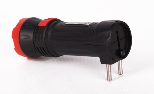 Фонарь аккумуляторный LED3849 1 LED 2 режима 220В аккум. SLA пластик черн. Ultraflash 14931 фото 5