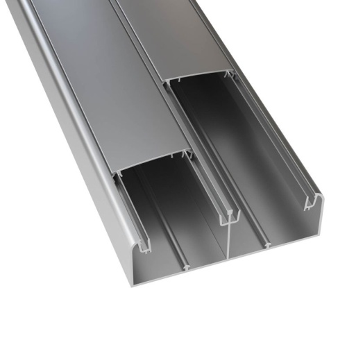 Кабель-канал 140х50 L2000 алюм. с крышкой DKC 01499