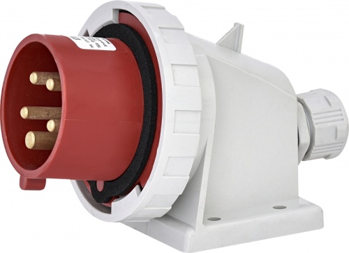 Вилка настенная EPH-1653 IP67 (16A, 400V, 3P+N+PE) | код 004482068 | ETI