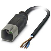 Кабель для датчика / исполнительного элемента SAC-4P-DTMS/ 5,0-PUR | код 1415014 | PHOENIX CONTACT