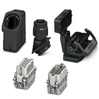 Комплект вставных соединителей HC-EVO-A10UT-BWSC-HH-M20-PLRBK | код 1411357 | PHOENIX CONTACT