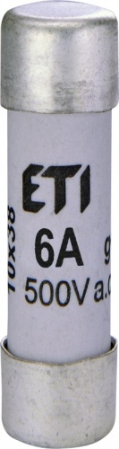 Предохранитель CH 10x38 gG 12A, 500V | код 002620008 | ETI