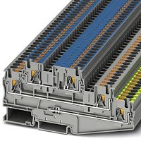 Клемма защитного провода PT 4-PE/L/N | код 3002614 | PHOENIX CONTACT