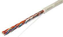 Cabeus UTP-10P-Cat.5-IN-LSZH Кабель витая пара UTP (U/UTP), категория 5, 10 пар (24 AWG), одножильный (solid), LSZH, нг(А)-HF | код 10169c | Cabeus
