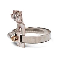 Хомут заземления УХЗ (INOX) (60-80)/W2 (Fortisflex) | код 83246 | Fortisflex