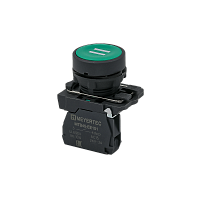 Кнопка плоская зеленая, маркировка II, 1NO, IP65, пластик MTB5-AA31541 | код 137240 | MEYERTEC