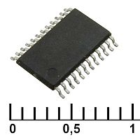 AD7192BRUZ-REEL, малошумящий аналого-цифровой преобразователь Analog Devices, 24- разрядный, сигма- дельта, корпус TSSOP-24 | код 111445 | Analog Devices