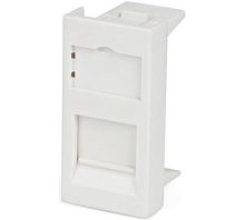 Вставка 45х225 SIP2 (аналог Mosaic) для 1 модуля формата Keystone Jack | код 35206 | Hyperline