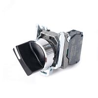 Переключатель SB4 в сборе модульный 22мм 2 позиции с возвратом 1НО | код SB4BD41 | Systeme Electric