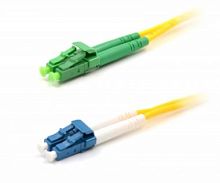 Патч-корд оптический LANMASTER, LSZH, дуплексный, LC/APC-LC/UPC, SM OS2, 20 м | код LAN-2LC-2LC/SAU-20 | LANMASTER