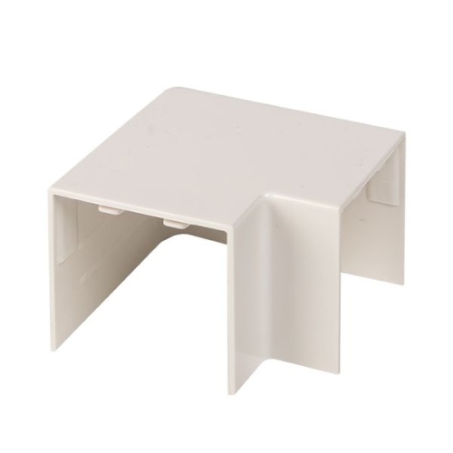 Поворот 90 гр, (40х40) (4 шт) белый-Plast | код abw-40-40x4 | EKF фото 2