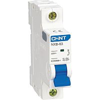 Авт. выкл. NXB-63S 1P 3А 4.5kA х-ка D соответствует стандарту ROHS (CHINT) | код 296719 | CHINT