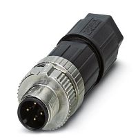 Разъем SACC-M12MS-4PL M | код 1424657 | PHOENIX CONTACT